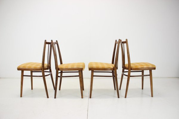 Dining Chairs attributed to Jitona, Czechoslovakia, 1970s, Set of 4-TZ-1418960