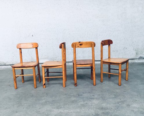 Dining Chairs attributed to Rainer Daumiller for Hirtshals Savvaerk, Sweden, 1970s, Set of 4-RQV-1772781