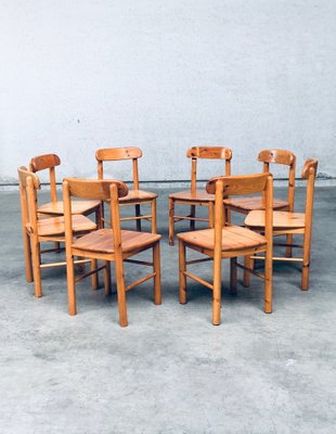 Dining Chairs attributed to Rainer Daumiller for Hirtshals Savvaerk, Sweden, 1970s, Set of 4-RQV-1772781