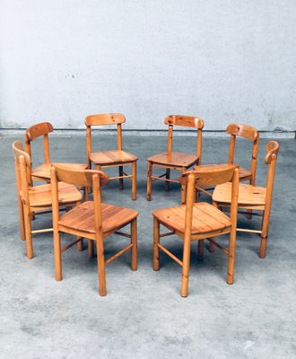 Dining Chairs attributed to Rainer Daumiller for Hirtshals Savvaerk, Sweden, 1970s, Set of 4-RQV-1772781