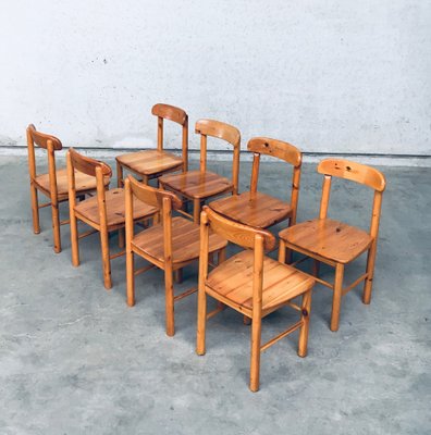 Dining Chairs attributed to Rainer Daumiller for Hirtshals Savvaerk, Sweden, 1970s, Set of 4-RQV-1772781