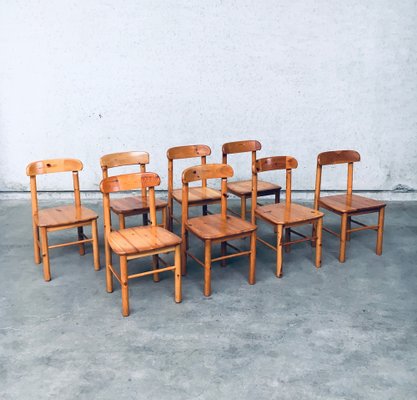 Dining Chairs attributed to Rainer Daumiller for Hirtshals Savvaerk, Sweden, 1970s, Set of 4-RQV-1772781