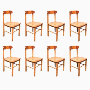 Dining Chairs attributed to Rainer Daumiller for Hirtshals Savvaerk, Sweden, 1970s, Set of 4-RQV-1772781