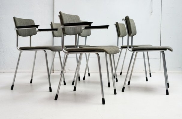 Dining Chairs by A. R. Cordemeijer for Gispen, Netherlands, 1950s, Set of 6-QFD-1364424