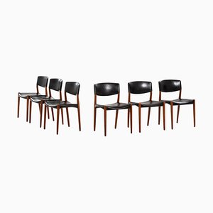 Dining Chairs by Aksel Bender Madsen, 1952, Set of 6-SC-774537