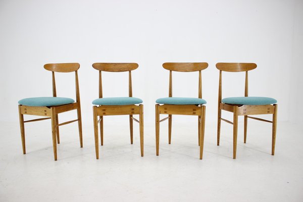 Dining Chairs by Alan Fuchs for ULUV, Czechoslovakia, 1960s, Set of 4-TZ-1033118