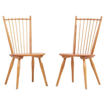 Dining Chairs by Albert Haberer for Hermann Fleiner, Germany, 1950s, Set of 2-SFD-684560