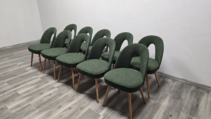 Dining Chairs by Antonin Suman, 1960s, Set of 10-QJA-2021680