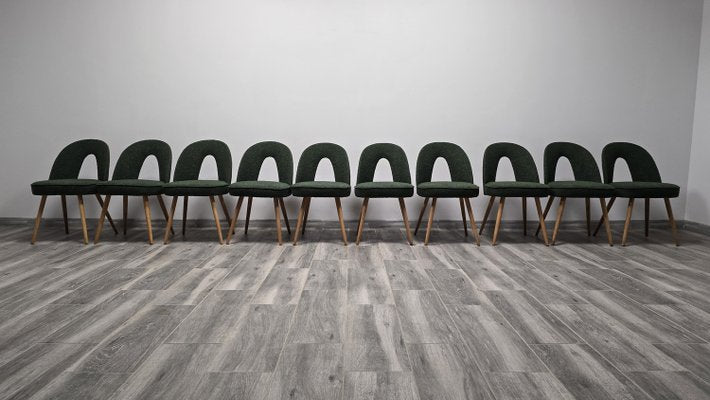 Dining Chairs by Antonin Suman, 1960s, Set of 10-QJA-2021680