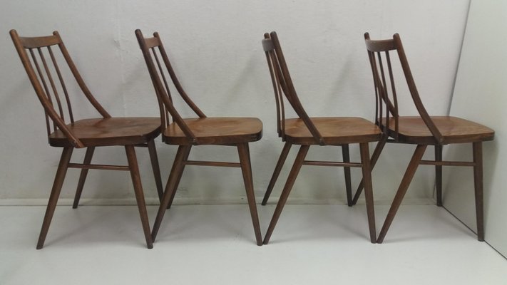 Dining Chairs by Antonín Šuman, 1966, Set of 4-TZ-684022