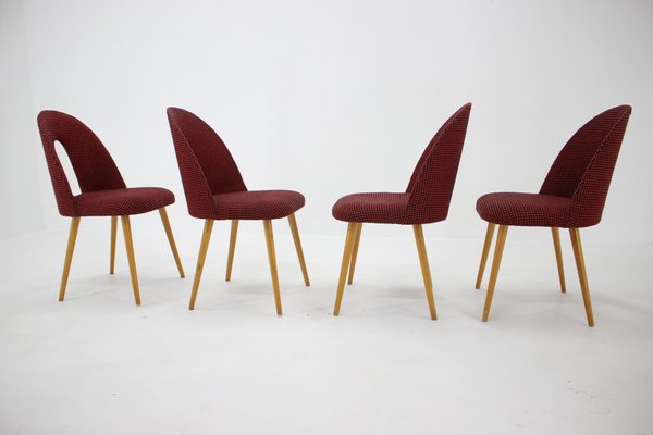 Dining Chairs by Antonin Suman, Czechoslovakia, 1960s, Set of 4-TZ-1111251