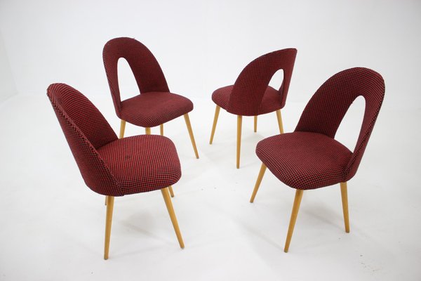 Dining Chairs by Antonin Suman, Czechoslovakia, 1960s, Set of 4-TZ-1111251