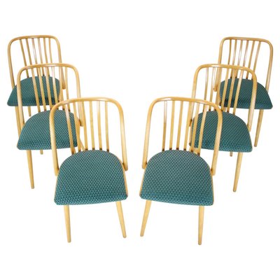 Dining Chairs by Antonin Suman, Czechoslovakia, 1960s, Set of 6-TZ-1144373