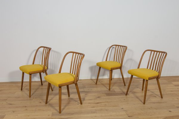 Dining Chairs by Antonín Šuman for Ton, 1960s, Set of 4-NIT-2019786