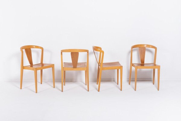 Dining Chairs by Axel Larsson for Bodafors, Set of 4, 1960s-KMC-1349220