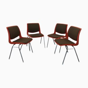 Dining Chairs by B. Winge, Norway, 1970s, Set of 4-JWH-1363890