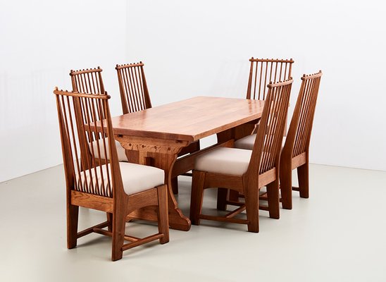 Dining Chairs by Bas Van Pelt for My Home 1930s, Set of 6-BPT-1766241