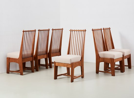 Dining Chairs by Bas Van Pelt for My Home 1930s, Set of 6-BPT-1766241