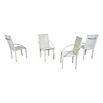 Dining Chairs by Carlo Bartoli for Matteo Grassi, 1980s, Set of 4-IRH-1186884