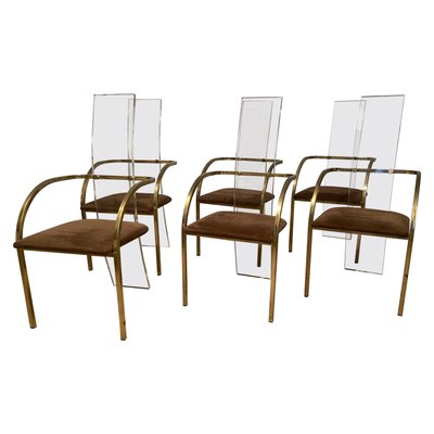 Dining Chairs by Charles Hollis Jones Chairs for Belgo Chrom, 1970s, Set of 6-JG-1441702