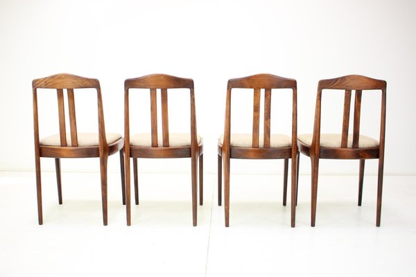 Dining Chairs by Drevotvar, Czechoslovakia, 1970s, Set of 4-TZ-1329336