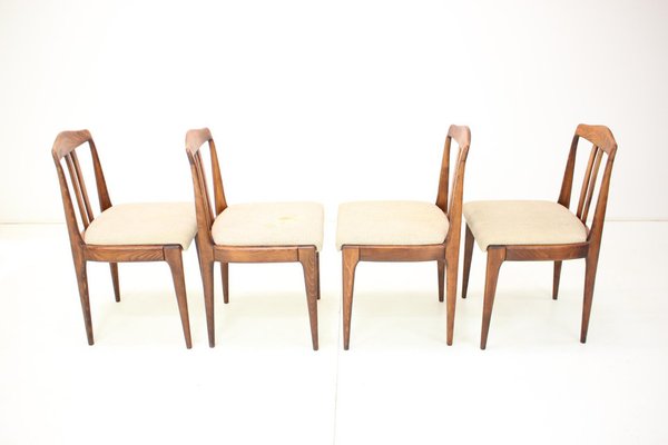 Dining Chairs by Drevotvar, Czechoslovakia, 1970s, Set of 4-TZ-1329336