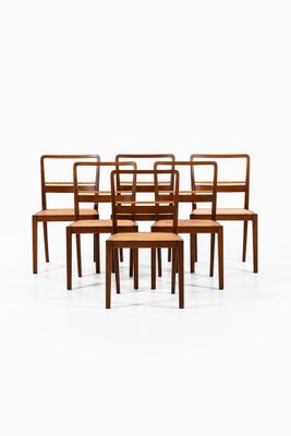 Dining Chairs by Erik Chambert, Norrköping, Set of 6-SC-1061127