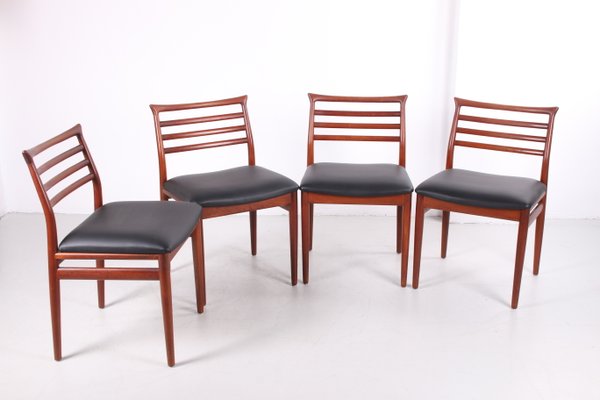 Dining Chairs by Erling Torvits for Sorø Stolefabrik, 1960s, Set of 4-EZZ-866624