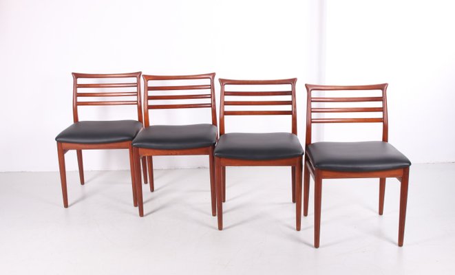 Dining Chairs by Erling Torvits for Sorø Stolefabrik, 1960s, Set of 4-EZZ-866624