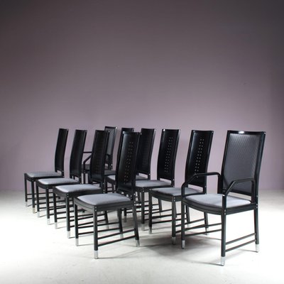 Dining Chairs by Ernst W. Beranek for Thonet, Austria, 1980s, Set of 10-GG-2022200