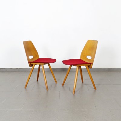 Dining Chairs by František Jirák for Tatra, 1960s, Set of 4-JUN-1565180