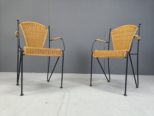 Dining Chairs by Frederick Weinberg, 1960s, Set of 6-IRH-2029015