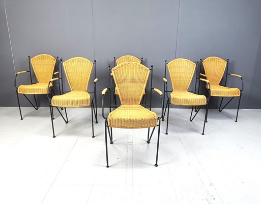 Dining Chairs by Frederick Weinberg, 1960s, Set of 6-IRH-2029015