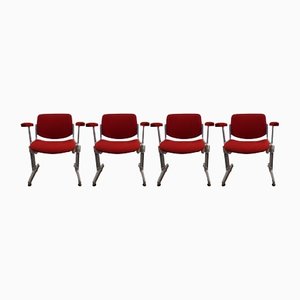 Dining Chairs by Giancarlo Piretti for Castelli, Set of 4-DAS-1366989