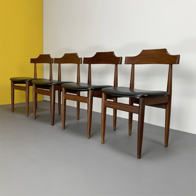 Dining Chairs by Hans Olsen for Frem Røjle, Denmark, 1960s, Set of 4-VQG-954545