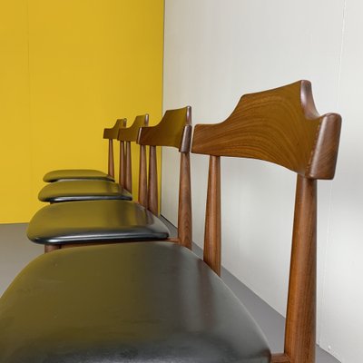 Dining Chairs by Hans Olsen for Frem Røjle, Denmark, 1960s, Set of 4-VQG-954545