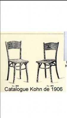 Dining Chairs by Jacob & Josef Kohn, 1910s, Set of 6-PB-1768446