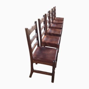 Dining Chairs by James Walter Chapman-Taylor, 1930s, Set of 6-GO-1812941