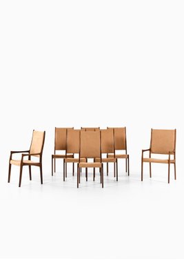 Dining Chairs by Johannes Andersen for Mogens Kold, Denmark, Set of 8-SC-1061122