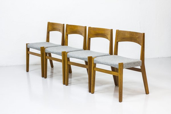 Dining Chairs by John Vedel Rieper for Erhard Rasmussen, 1957, Set of 4-KO-635275