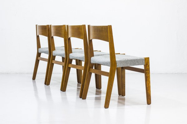 Dining Chairs by John Vedel Rieper for Erhard Rasmussen, 1957, Set of 4-KO-635275