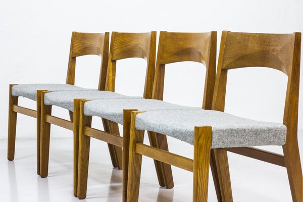 Dining Chairs by John Vedel Rieper for Erhard Rasmussen, 1957, Set of 4-KO-635275