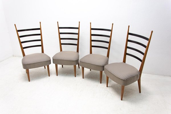 Dining Chairs by Josef Pehr, Czechoslovakia, 1940s, Set of 4-HXT-1308568