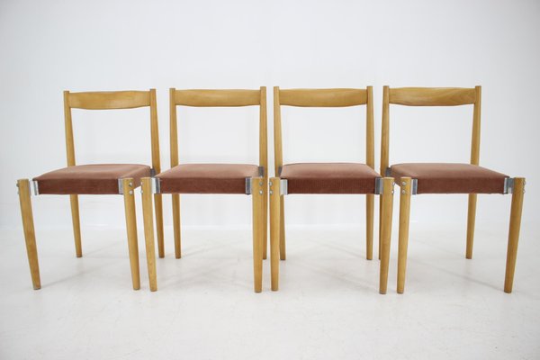 Dining Chairs by Miroslav Navratil, 1970s, Set of 4-TZ-602122