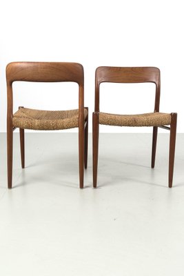 Dining Chairs by Niels Otto (N. O.) Møller, Set of 6-OKG-1788134