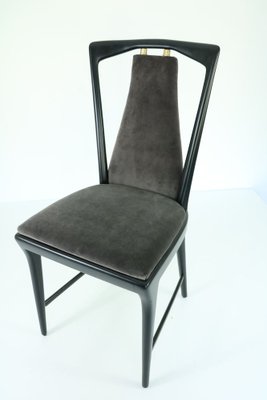 Dining Chairs by Osvaldo Borsani for Atelier Borsani Varedo, 1940s, Set of 4-SXX-693031