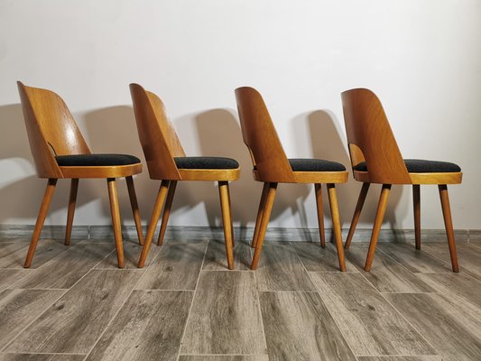 Dining Chairs by Oswald Haerdtl, 1950s, Set of 4-QJA-1749044