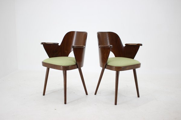 Dining Chairs by Oswald Haerdtl, Czechoslovakia, 1960s, Set of 4-TZ-867895