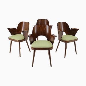 Dining Chairs by Oswald Haerdtl, Czechoslovakia, 1960s, Set of 4-TZ-867895