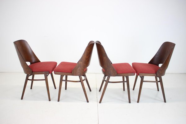 Dining Chairs by Oswald Haerdtl from Thonet, Czechoslovakia, 1960s, Set of 4-TZ-1431427